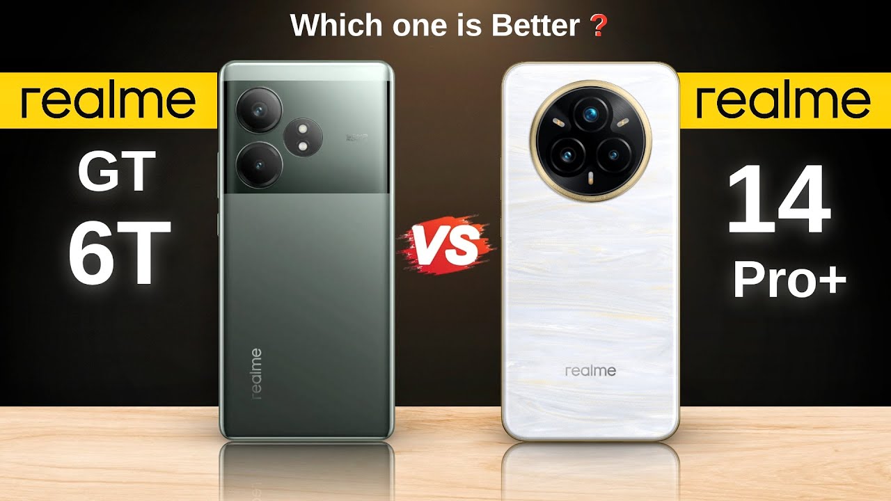 Realme GT 6T vs Realme 14 Pro Plus : Full Comparison⚡Which One Is Better?