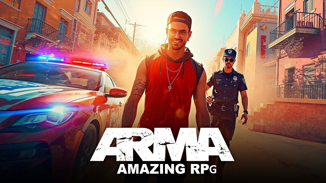 Жизнь на острове Amazing life rpg👑👑#гайд #shorts #amazingliferpg #arma3 #music #tank #king