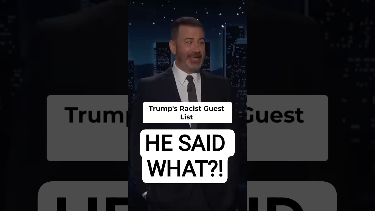 Jimmy Kimmel Roasts Trump's Latest Remarks #trump #jimmykimmel #jimmyfallon #usa #funny #shorts
