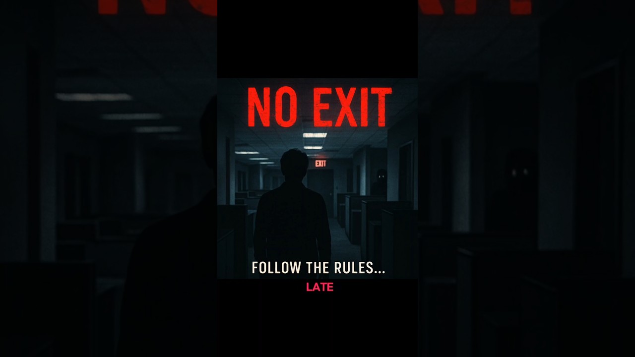 Trapped in an Empty Office? Follow These 5 Horror Rules to Survive the Night