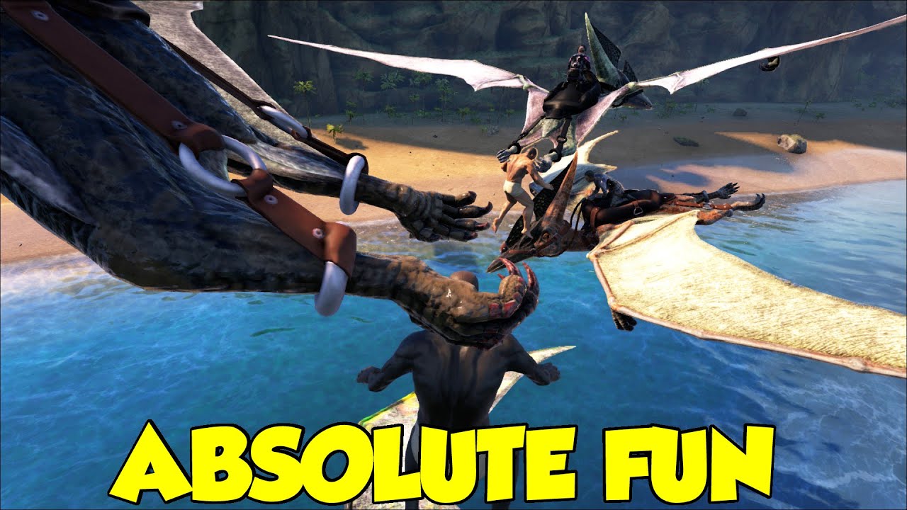 Ark Survival Evolved Mini Bandit Raids, Power Leveling, Farming & FUN!