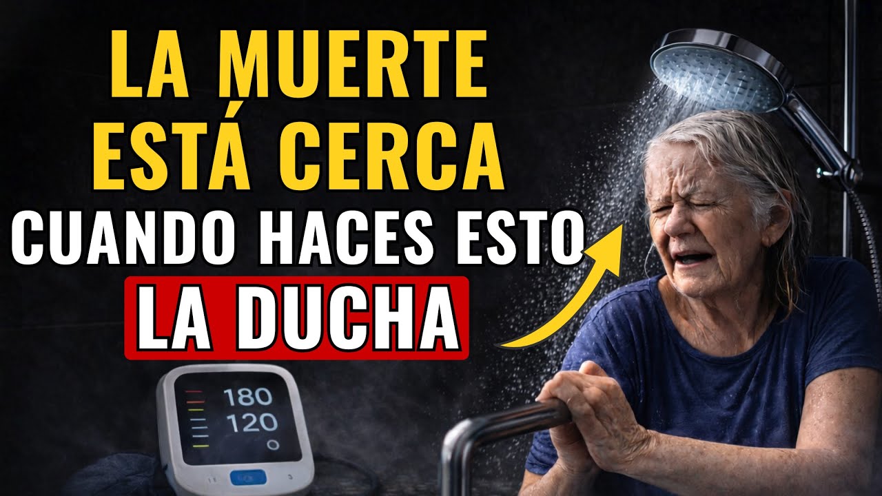 Estos Hábitos En La Ducha Causan Infartos y ACV Con El Tiempo