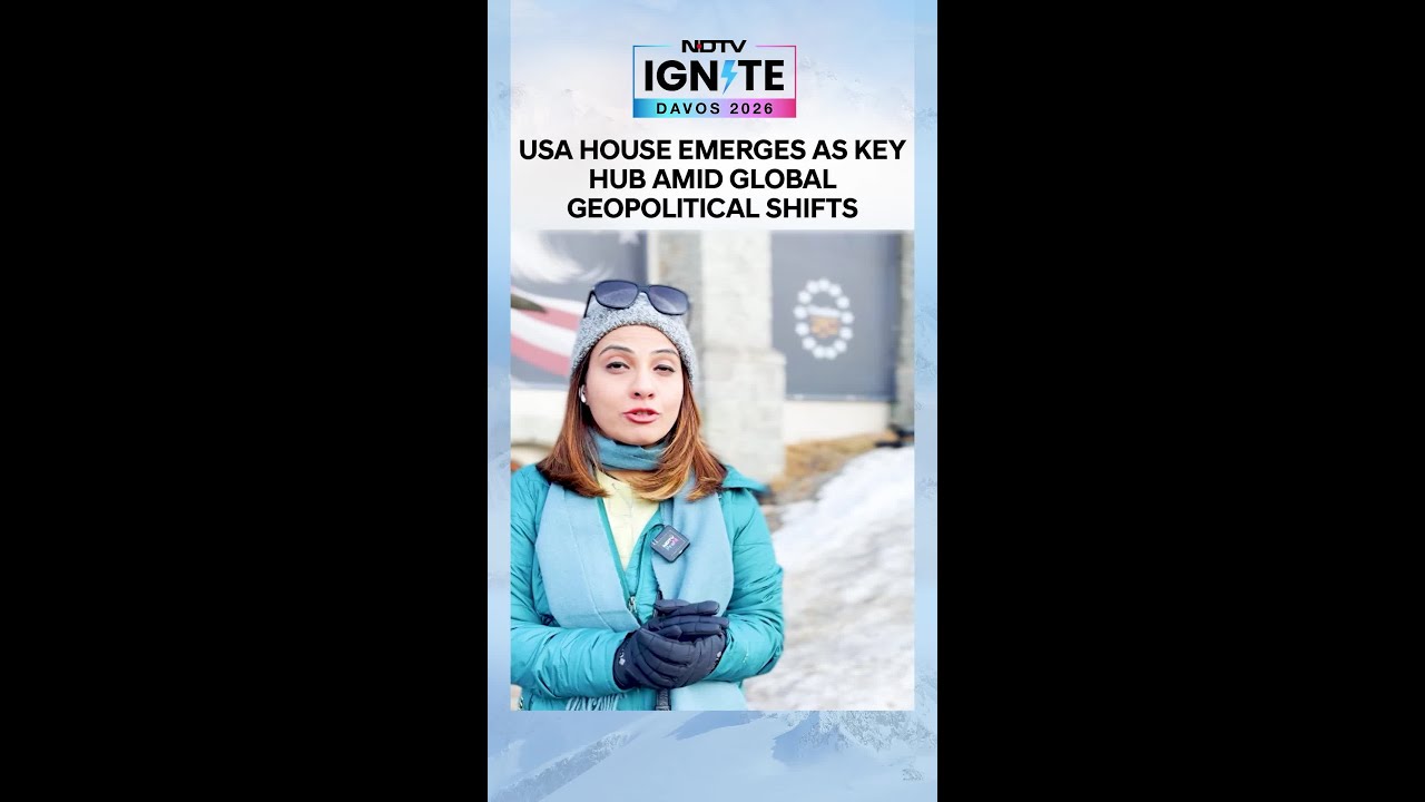 WEF Davos 2026: USA House Emerges As Key Hub Amid Global Geopolitical Shifts