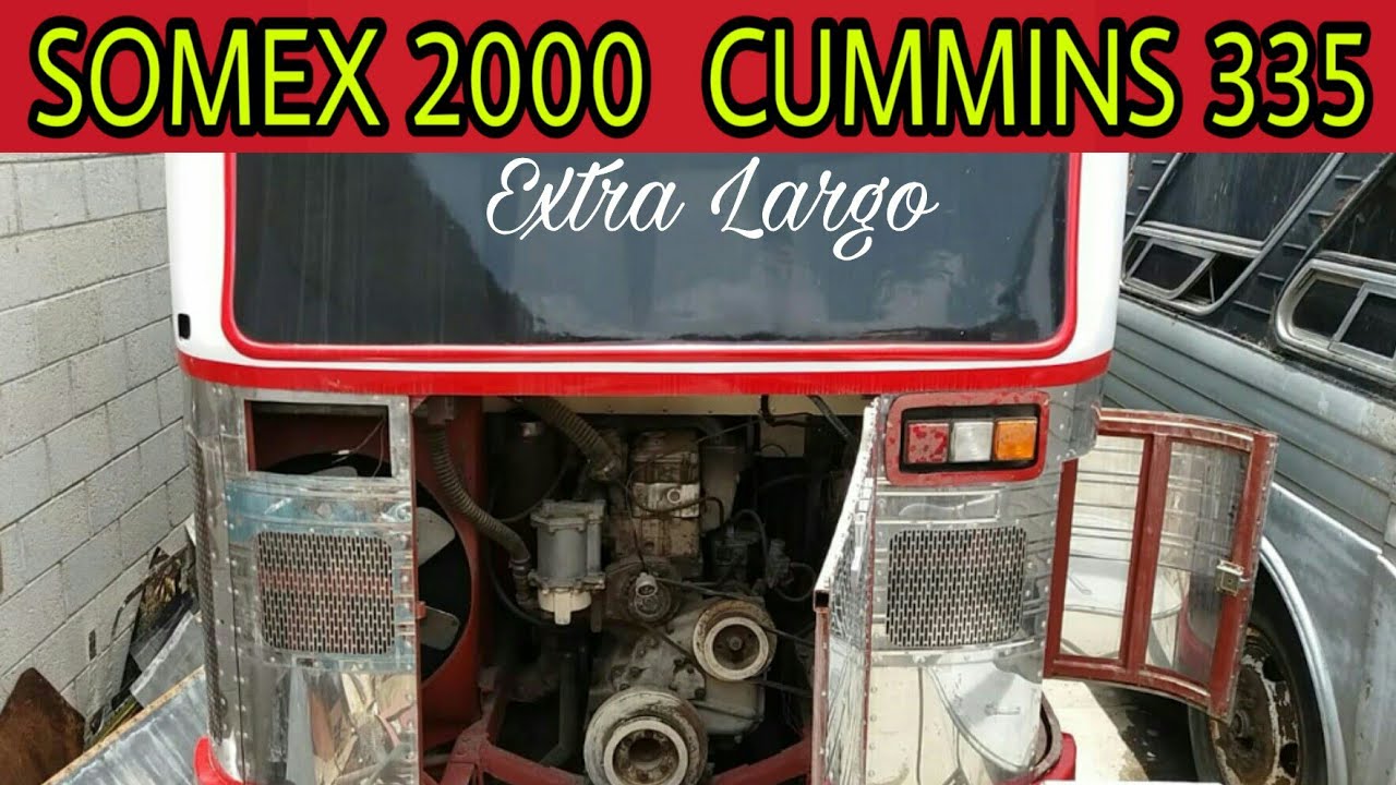 SOMEX 2000 EXTRA LARGO EN RESTAURACION
