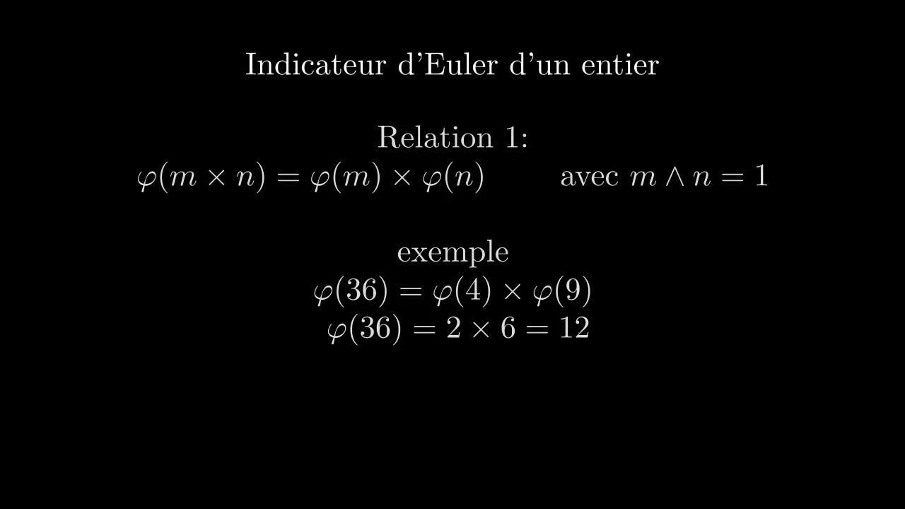 Indicateur Euler