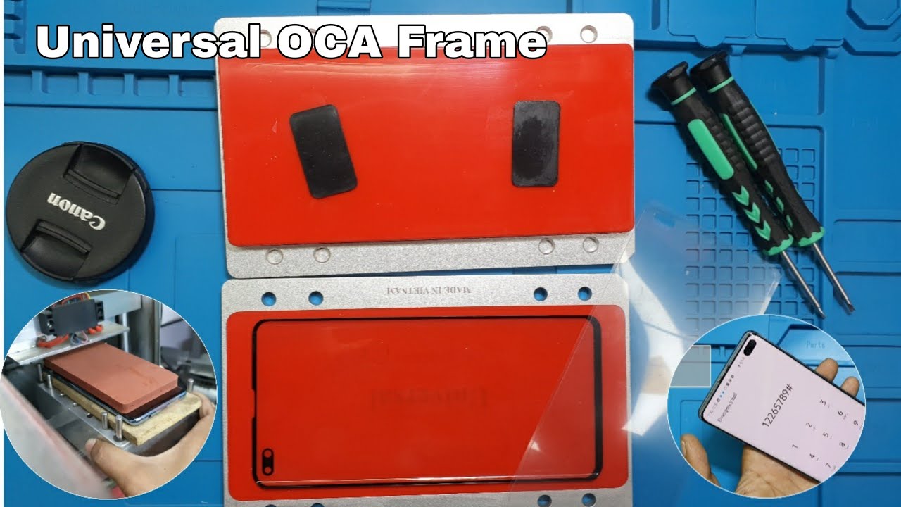 Universal Edge Glass Oca Laminate Mold  Suitable For All Edge And Flat Lcd | S10 plus punching (4K)
