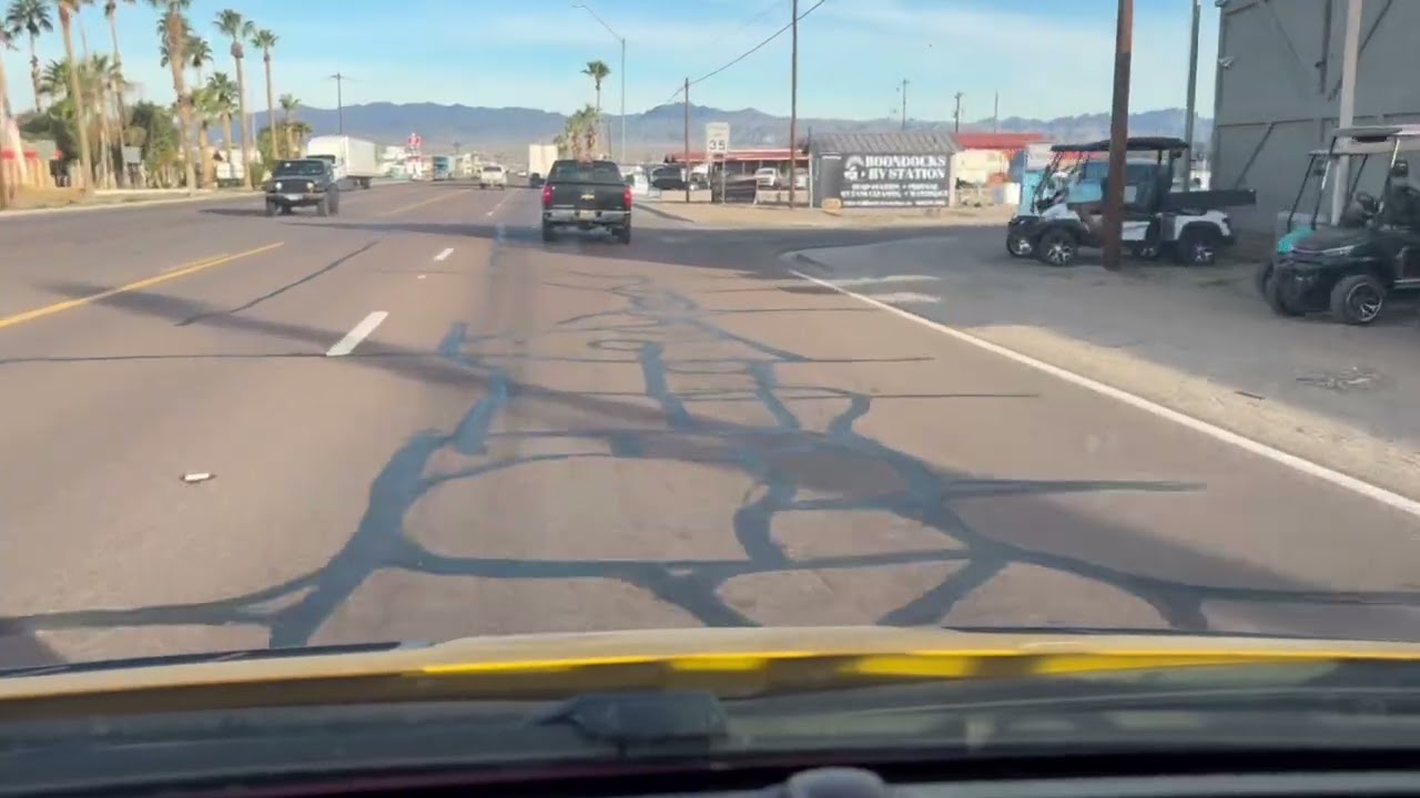 Driving Vlog from Quartzsite to Vegas 