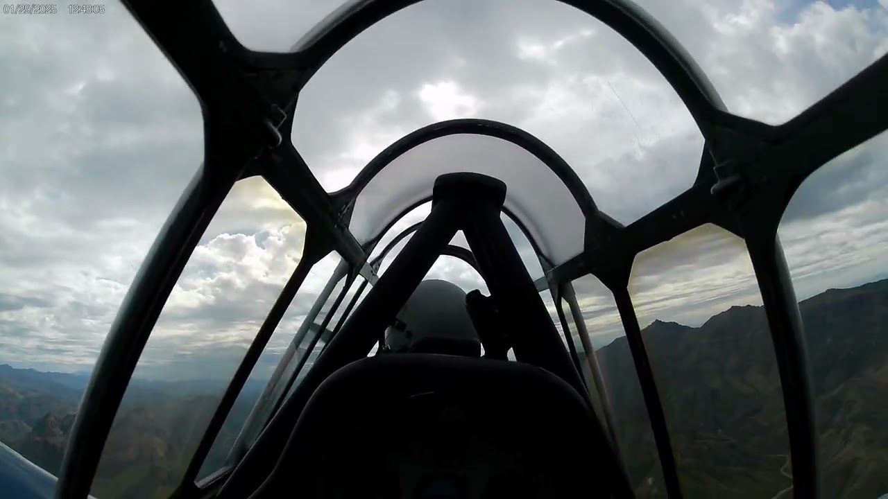 Flying in a SNJ/T-6 Texan