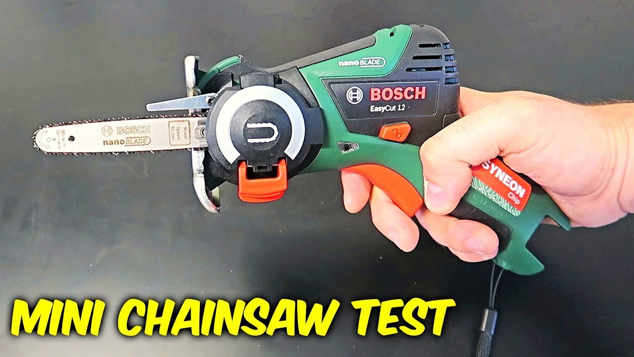 Smallest Chainsaw in the World!