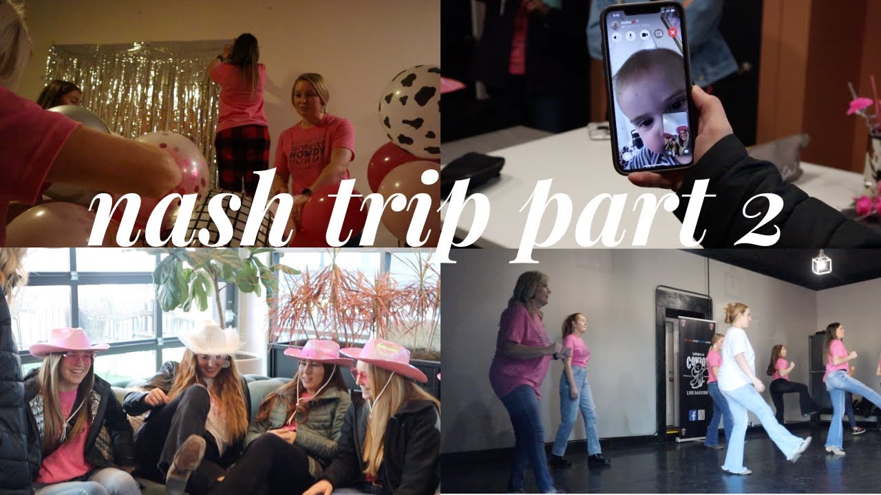 VLOG: Nashville bachelorette trip part two!