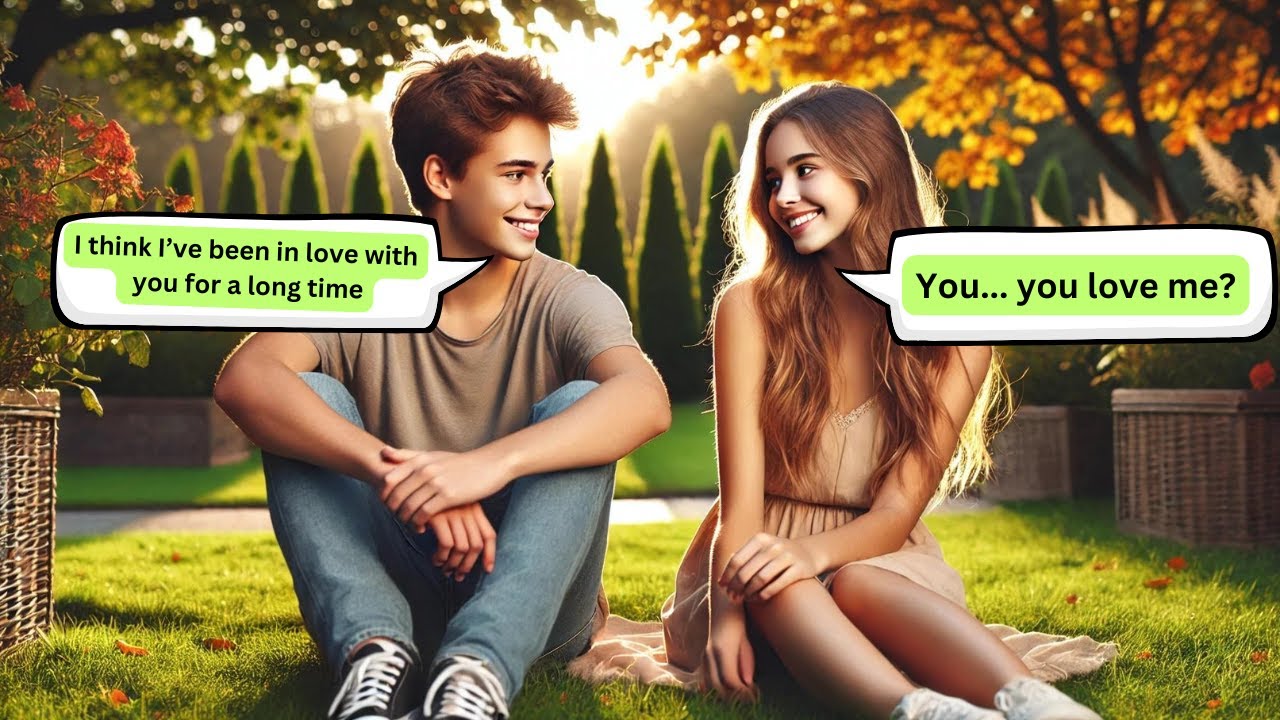 Falling in Love: Emma and Jake&rsquo;s Confession... For English Learners