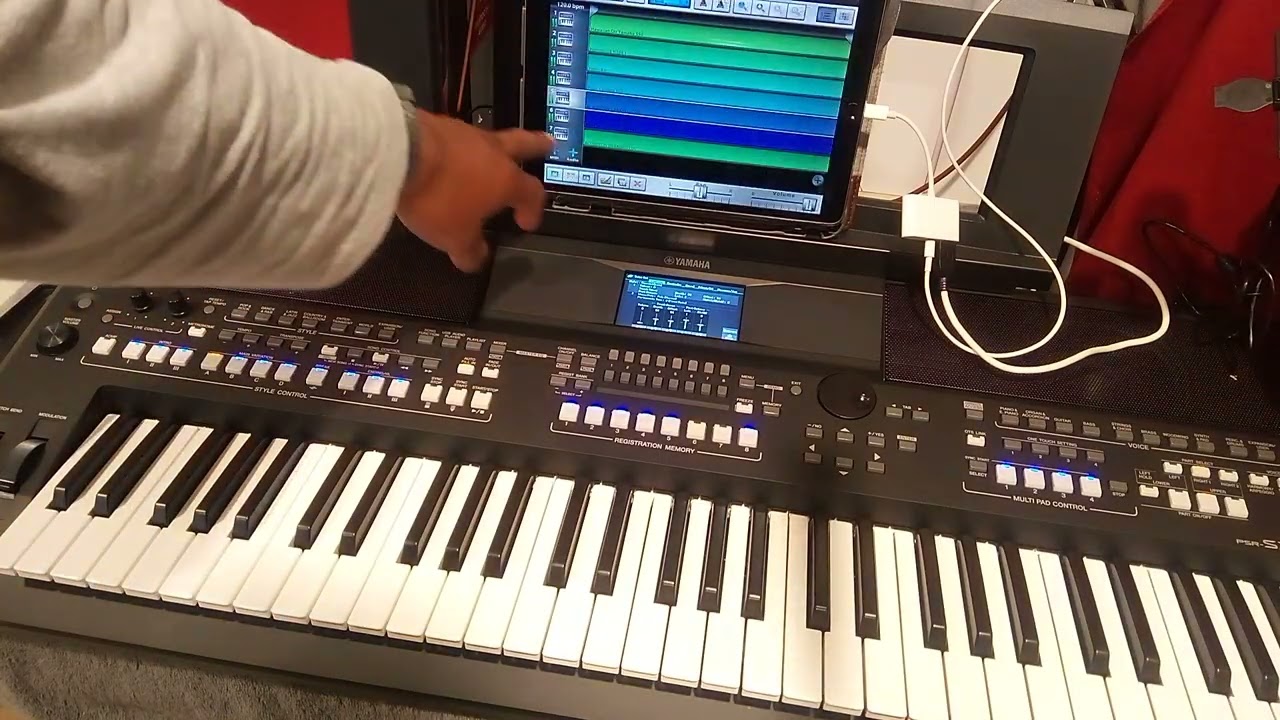 Cómo usar los samples del iPad como sonidos del piano original usando la perrilla del volumen
