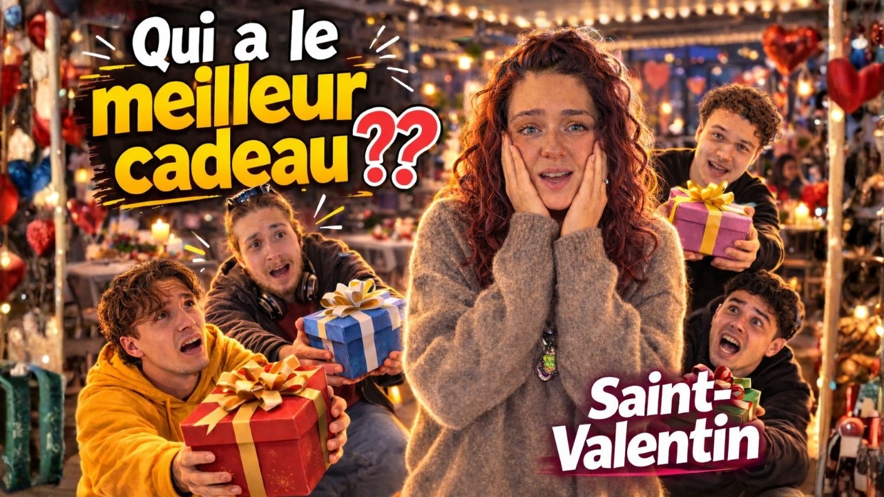Qui a fait le plus beau cadeau de Saint-Valentin ? 😍 (Concours entre employés)
