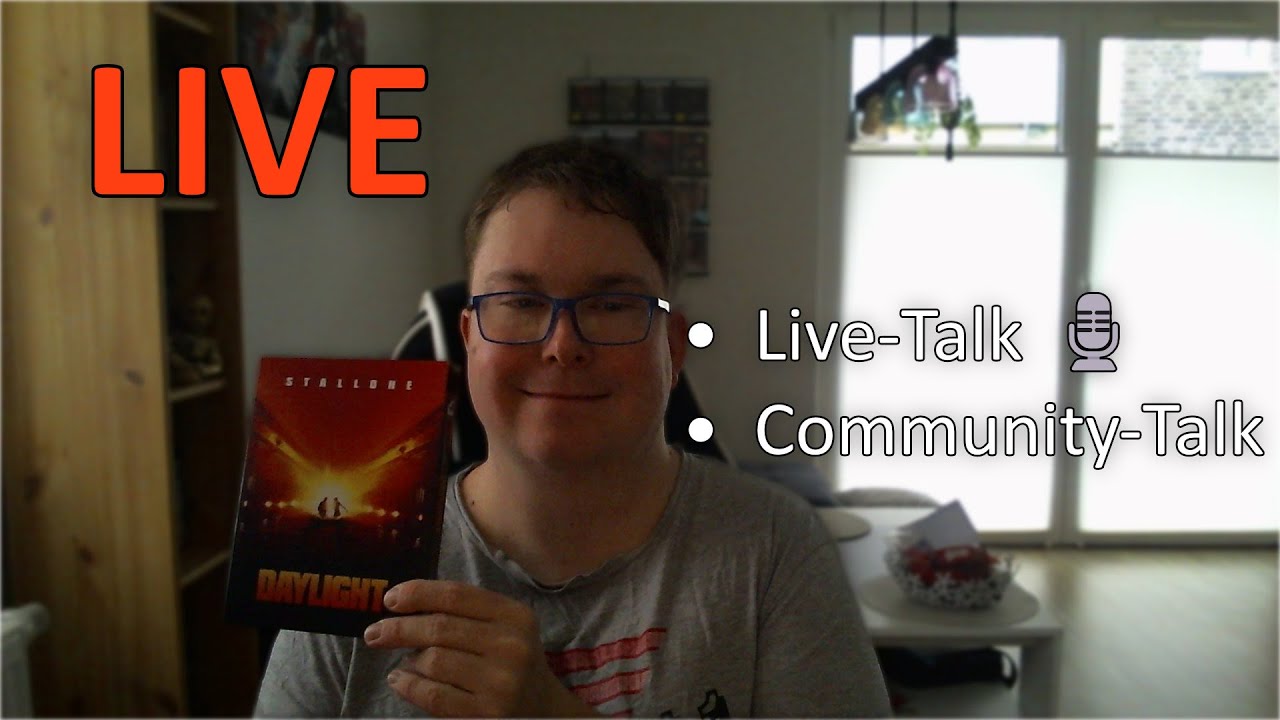 Erster Live-Talk. Filmcommunity, entspannt quatschen