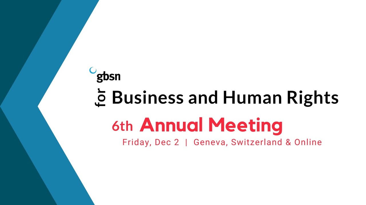 BHR 6th Annual Meeting