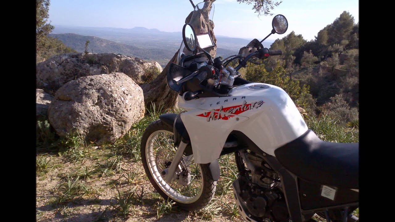 Moto Road trip France / Palma de Mallorca 125 Derby Terra Adventure