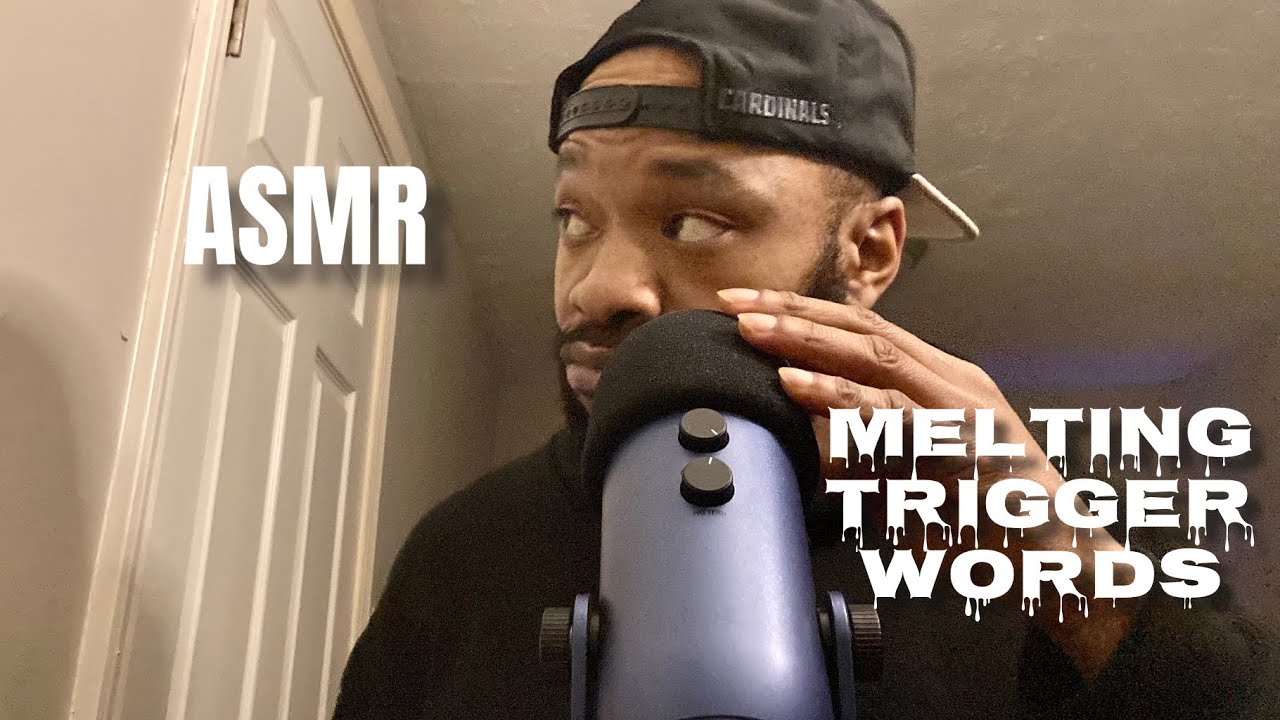 ASMR Tingly Melting Trigger Words & Mouth Sounds