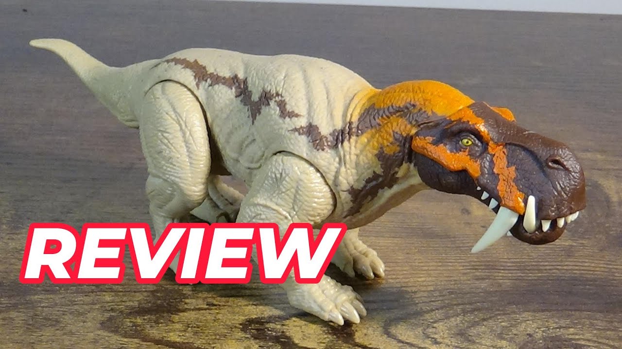 Обзор фигурки динозавра из серии Inostrancenia Jurassic World Rebirth Strike Attack от Mattel Toys