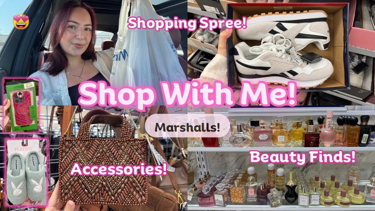 MARSHALLS SHOPPING SPREE! NEW FINDS | Purses, clothes, shoes & more! 🛍️