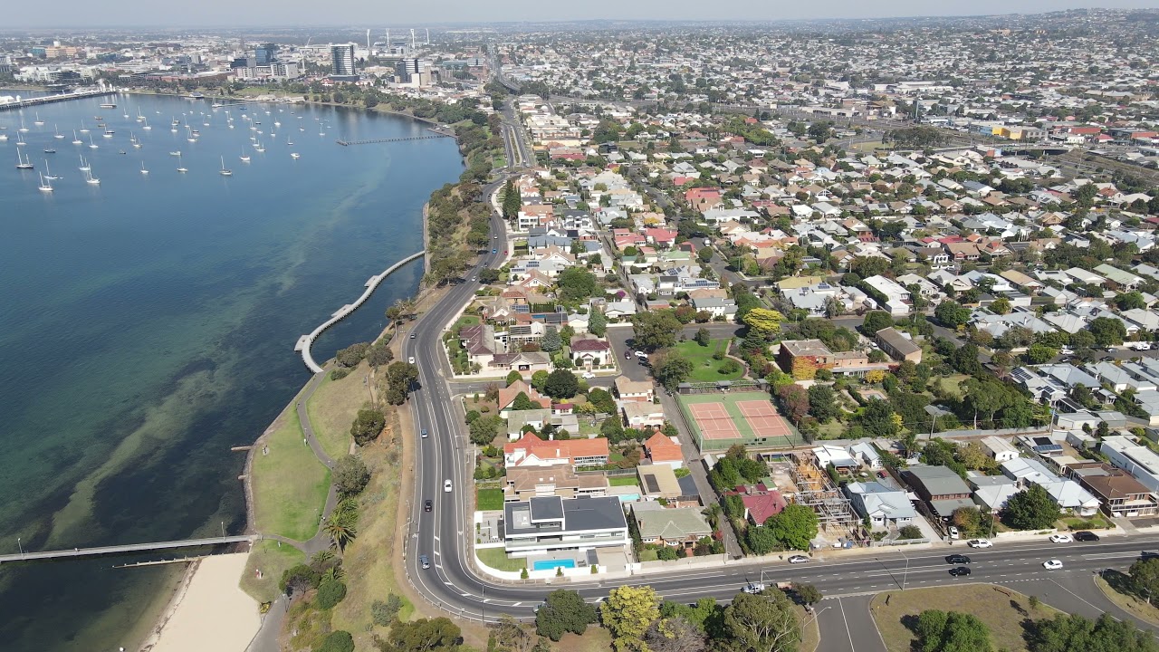 GEELONG Rippleside Park in 4K - CINEMATIC with a DJI Mavic Air 2