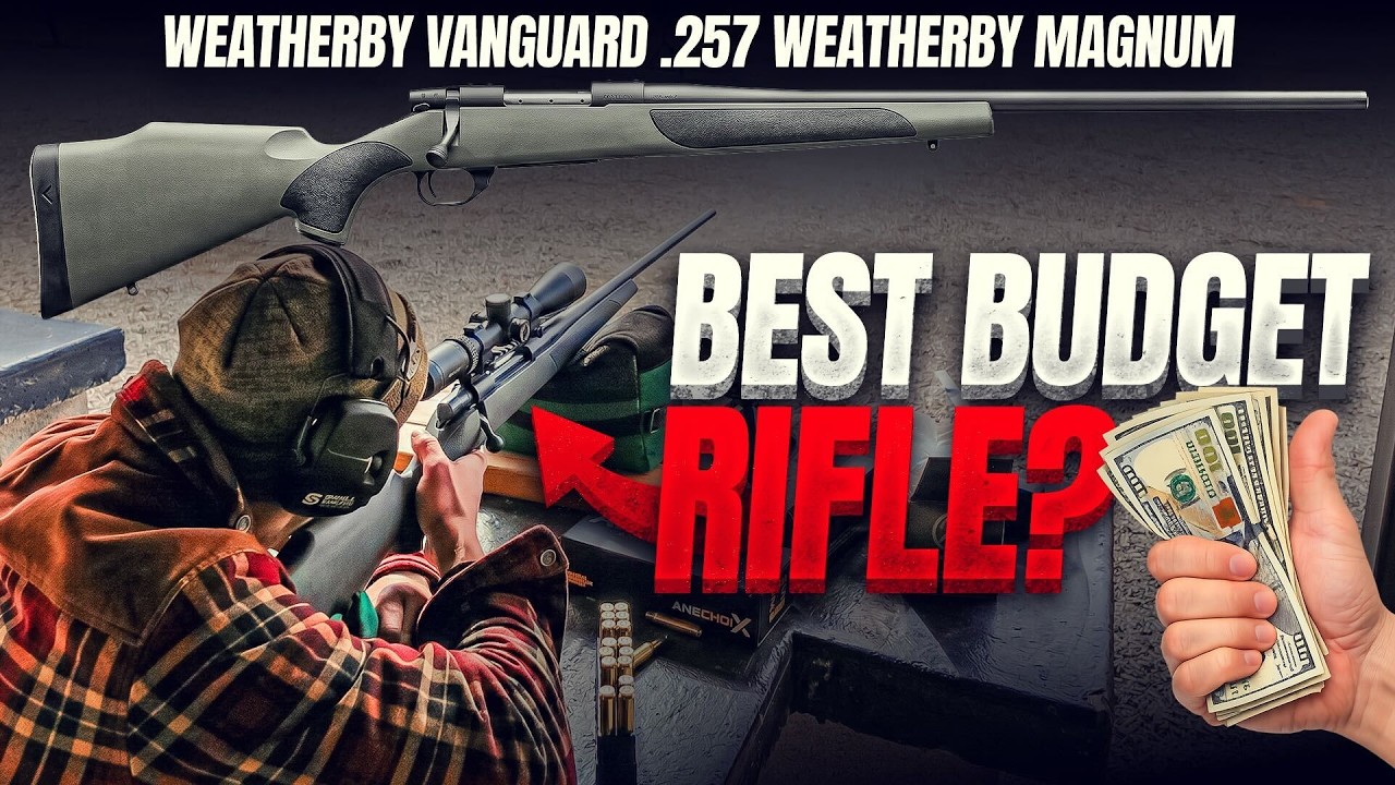Тест на точность стрельбы бюджетной винтовки: Weatherby Vanguard