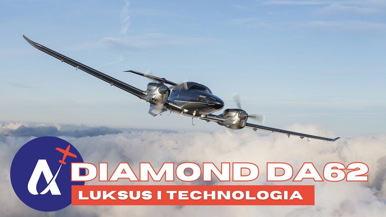 Samolot Diamond DA62 - Luksus i Technologia