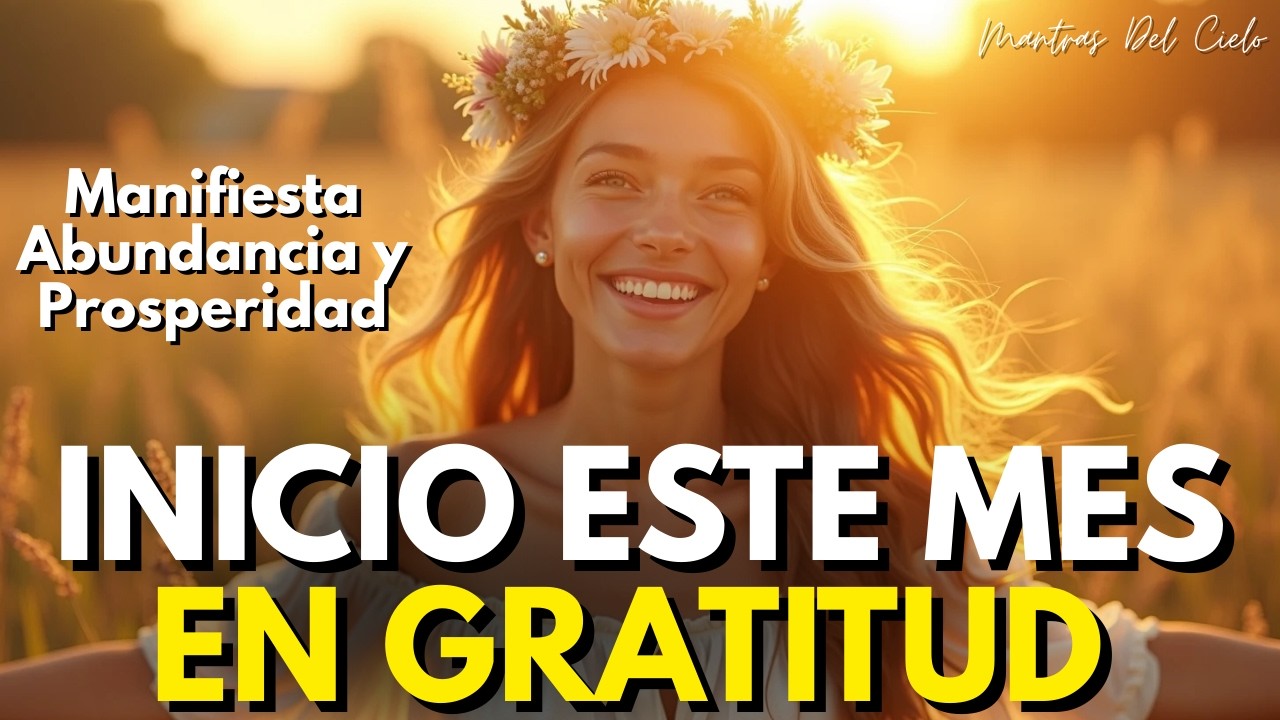 🙏 Escucha Este Mantra al Iniciar el Mes | Gratitud que Abre Caminos