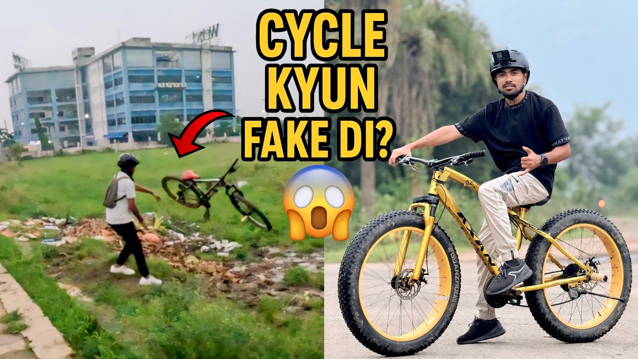 Ye kya hogaya piyush ko Prince Ki Cycle Fake Di 