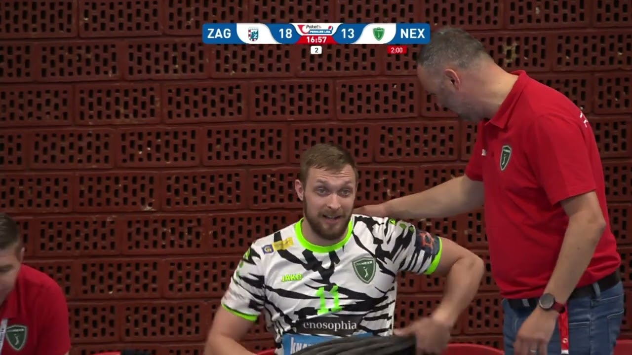 ZAGREB vs NEXE 24:18 (10. kolo, Liga za prvaka, Paket24 Premijer liga 23/24)
