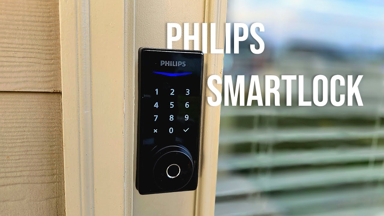 This Smartlock Has a Fingerprint Reader!!! Philips Smartlock 4000 Series...
