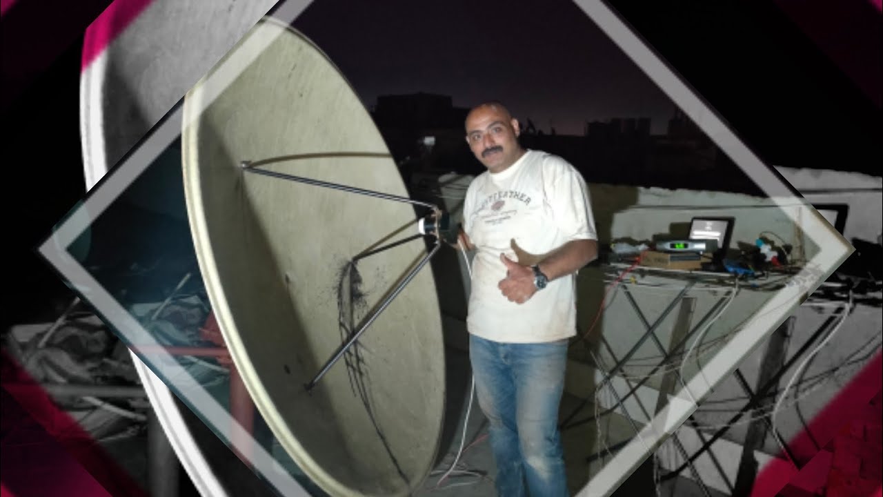 كفر عبدة بالاسكندرية و تركيب طبق 180 Ecc