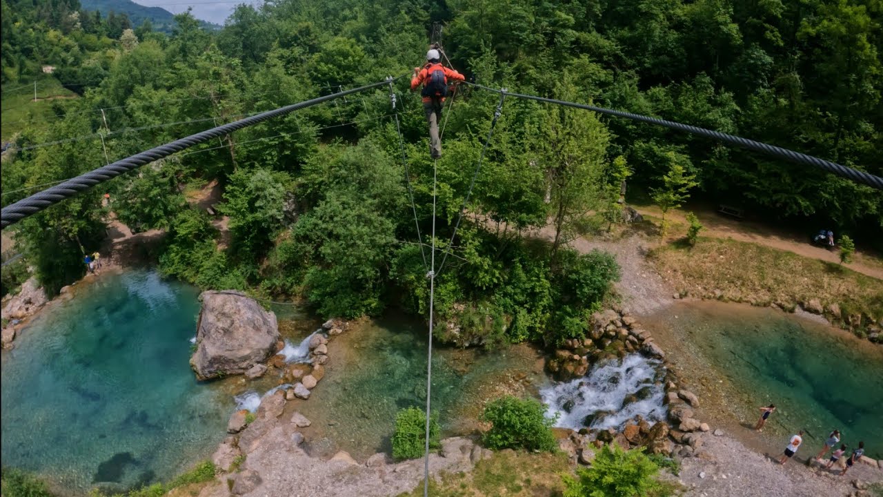 Ferrata al Parco delle Fucine | Casto | GoPro Hero 10 | 4K