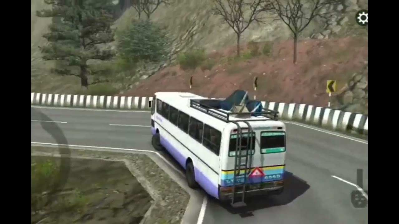 Driver rasta bhul gya 🤦😱 #viralvideo #bussimulator #vishugamer #viral 