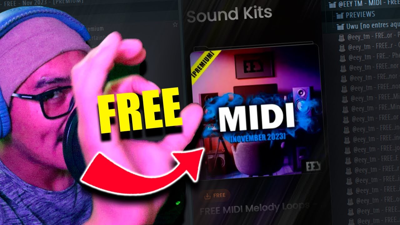 🔴👉GRATIS🎁😱 | FREE MIDI Melody Pack para FL Studio 21| FL Studio Mobile🤑😎🔥🔥 | NOVEMBER 2023 |