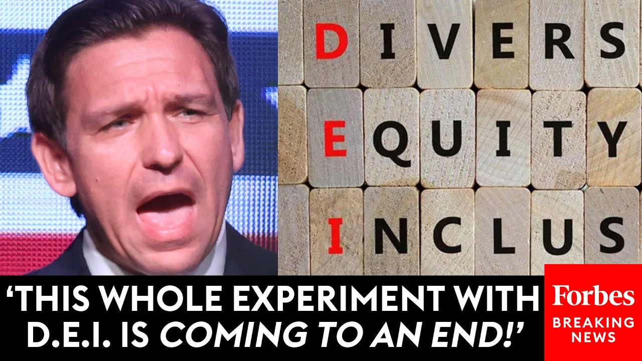 BREAKING NEWS: DeSantis Drops The Hammer On D.E.I., CRT In Higher Education