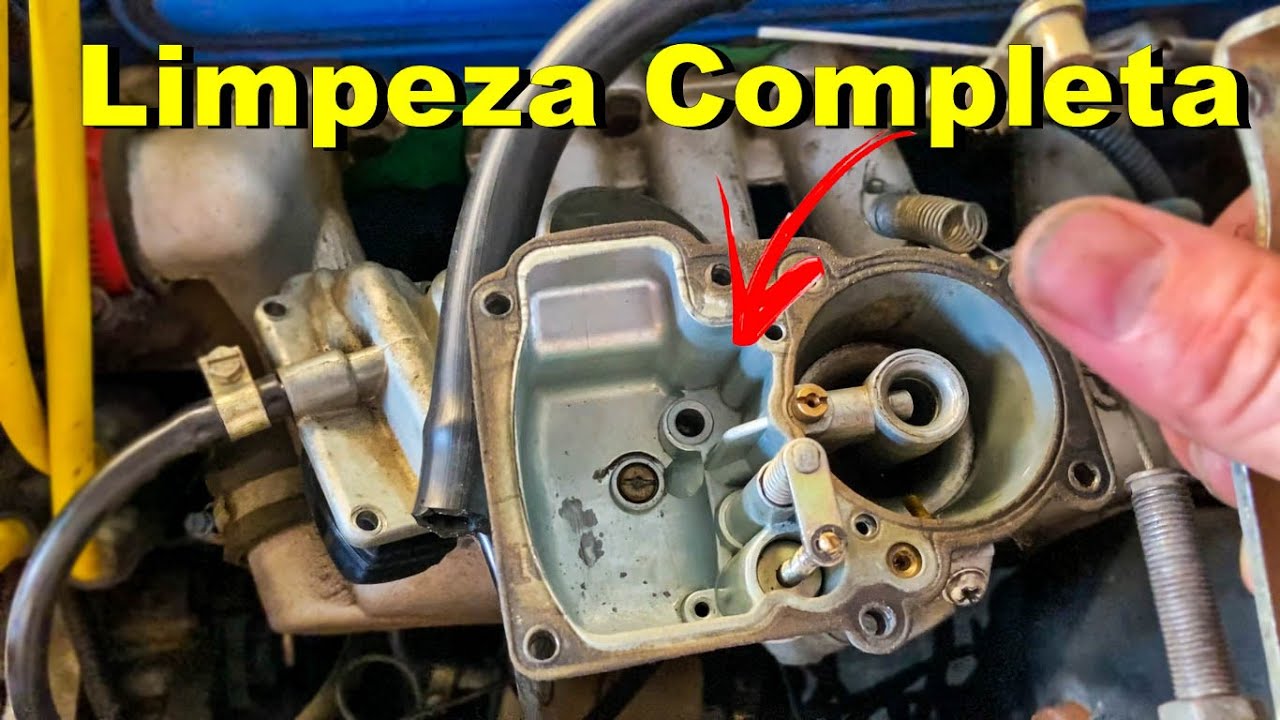CHEVETTE FICOU UM FOGUETE - LIMPEZA DO CARBURADOR