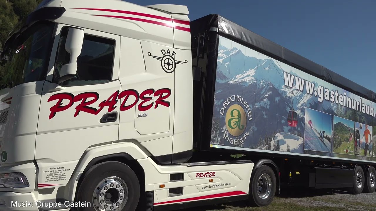 Dorfgastein Werbe-LKW-Treffen  2024.  Werbung, die wirkt – lokal und international!