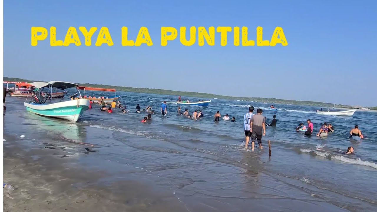 Playa La Puntilla, semana santa 2024, playas de El Salvador