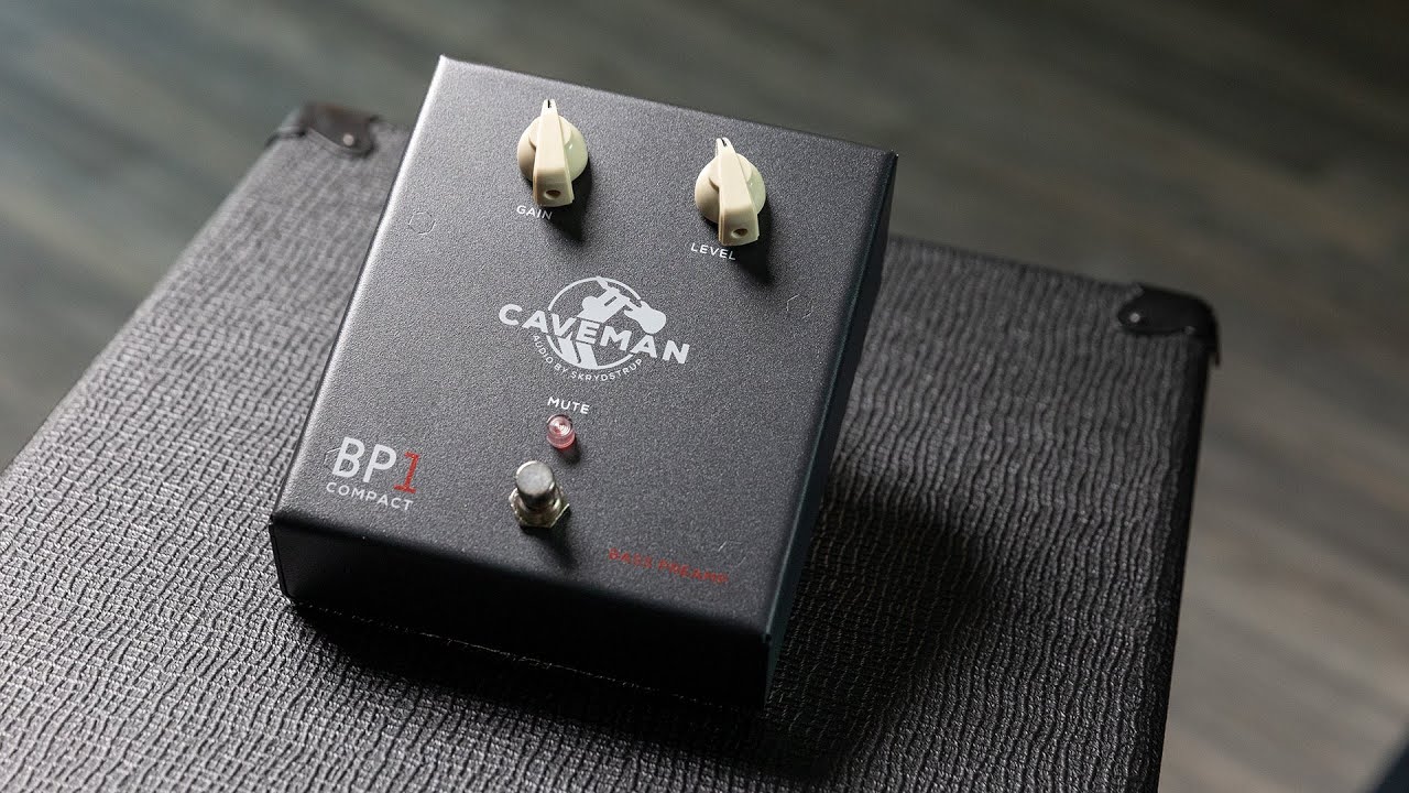 Caveman BP1 Compact Bass Preamp