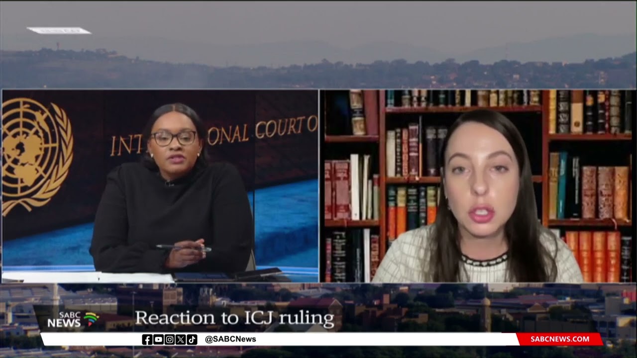 SA-Israel case I DA reacts to ICJ's ruling over Israel