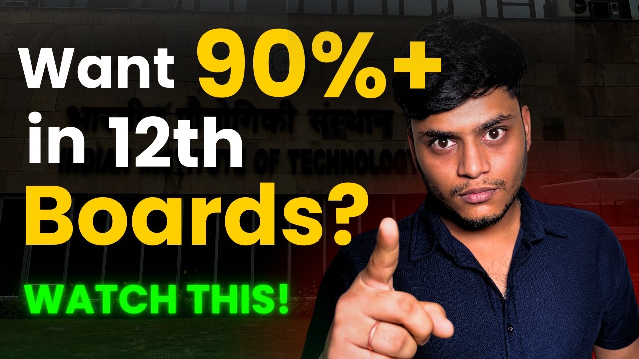 Score 90%+ in 2 Months!🔥 BEST Roadmap for 12th Boards Exam 2026✅
