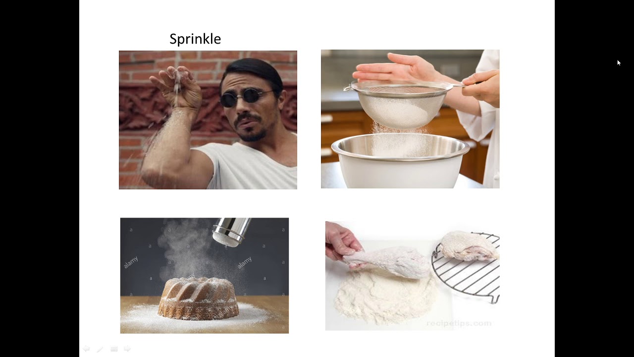 Culinary Terms-Mutfak terimleri