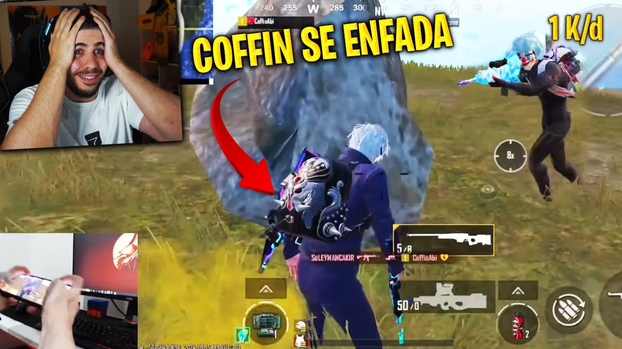 COFFIN SE ENOJA FEO en ESTA ACTUALIAZCION de PUBG MOBILE 😂