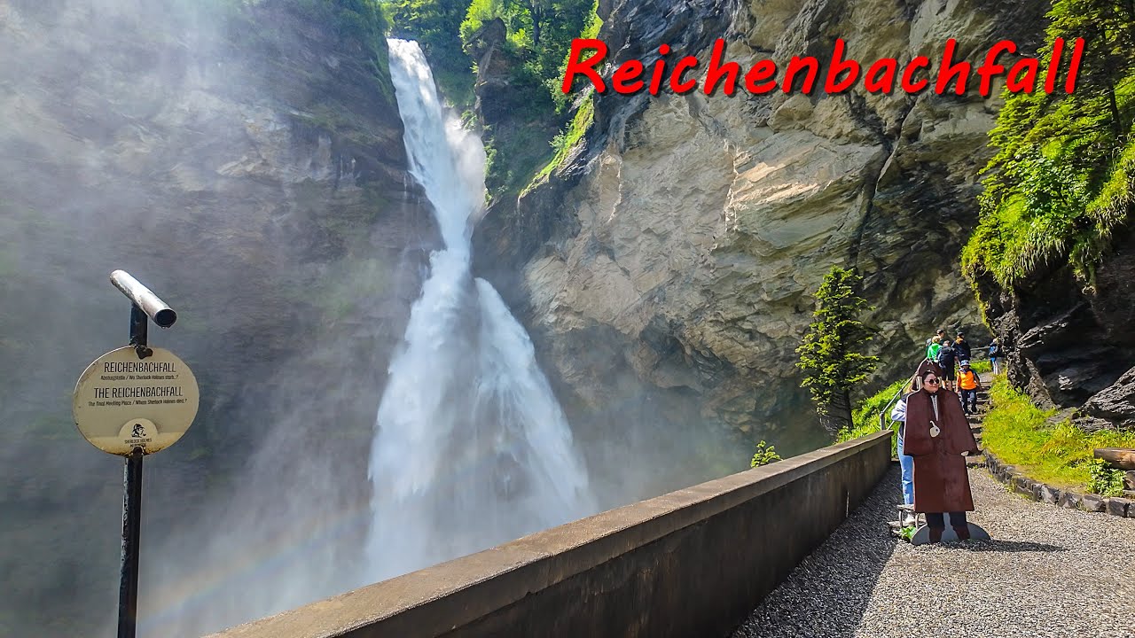Reichenbachfall - the place where Sherlock Holmes died