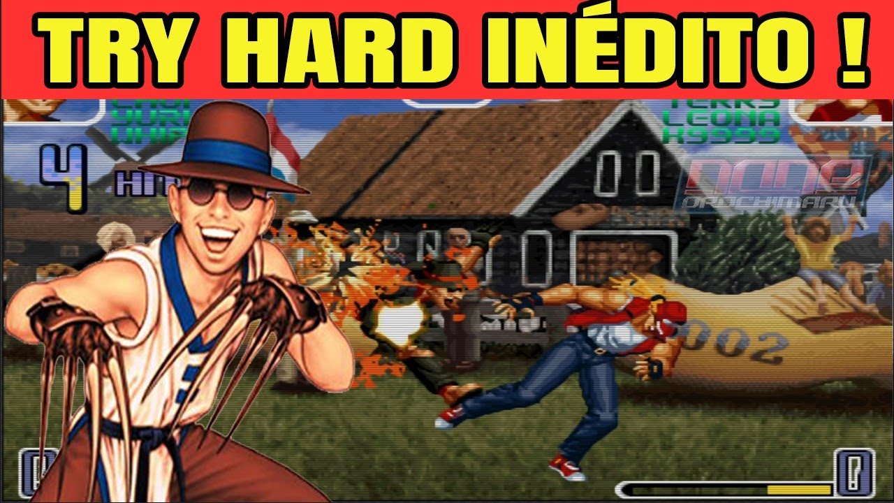 ►KOF 2002 NORMAL (TRY HARD)►ESSA LUTA FOI TENSA DEMAIS