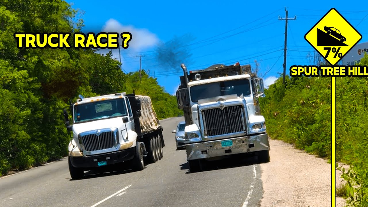 Trucks Vs Jamaica's Steepest Hill Ep.1
