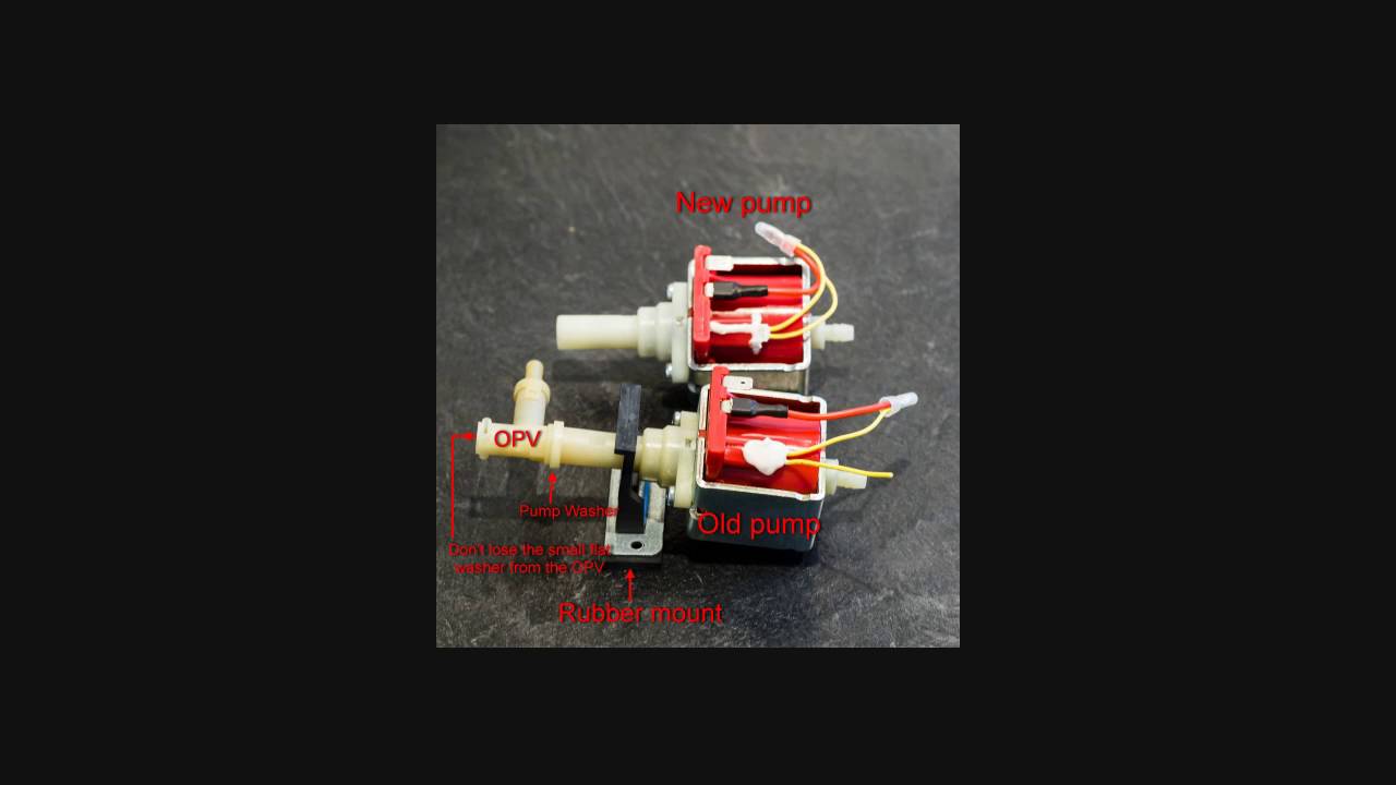 Breville BES900 Pump and Solenoid Replacement