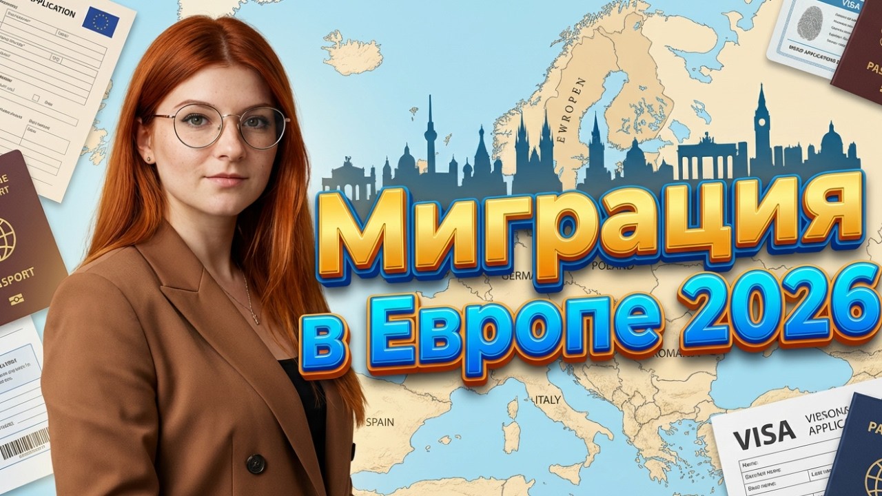 Миграция в Европе 2026: ВНЖ, ПМЖ и гражданство — Что нужно знать мигрантам