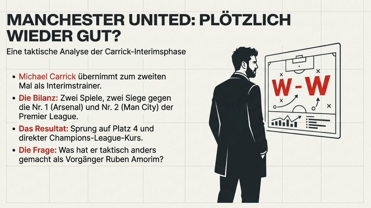 Der plötzliche Aufschwung von Manchester United unter Michael Carrick