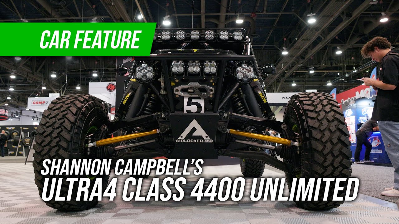 Shannon Campbell’s Ultra4 Race Car at SEMA 2024